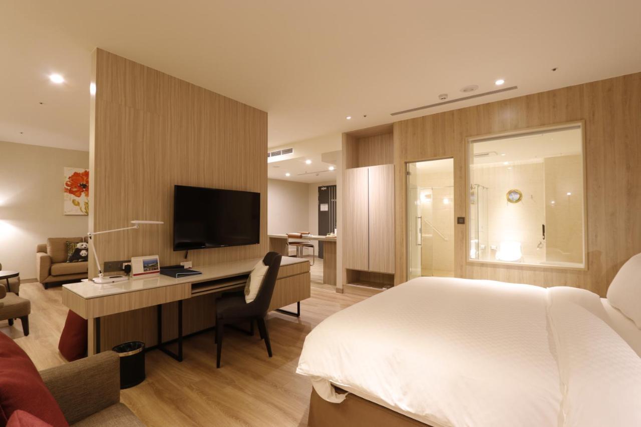 Aj Hotel Hsinchu Zhubei Exteriör bild