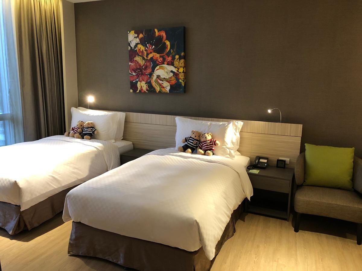Aj Hotel Hsinchu Zhubei Exteriör bild