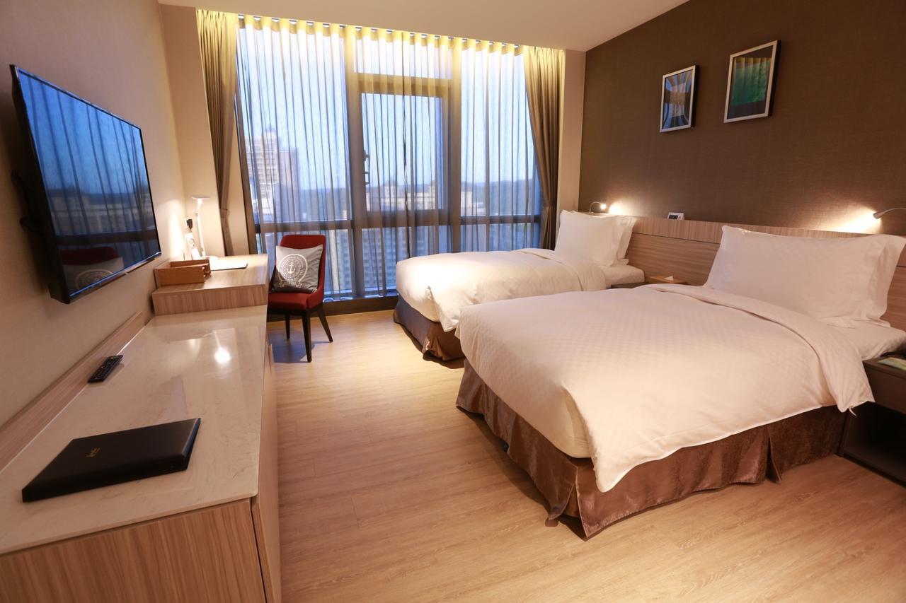 Aj Hotel Hsinchu Zhubei Exteriör bild