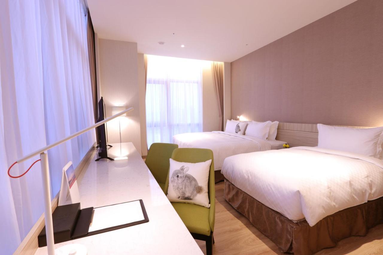Aj Hotel Hsinchu Zhubei Exteriör bild